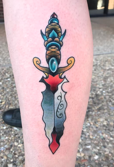 Tattoos - Dagger - 142110